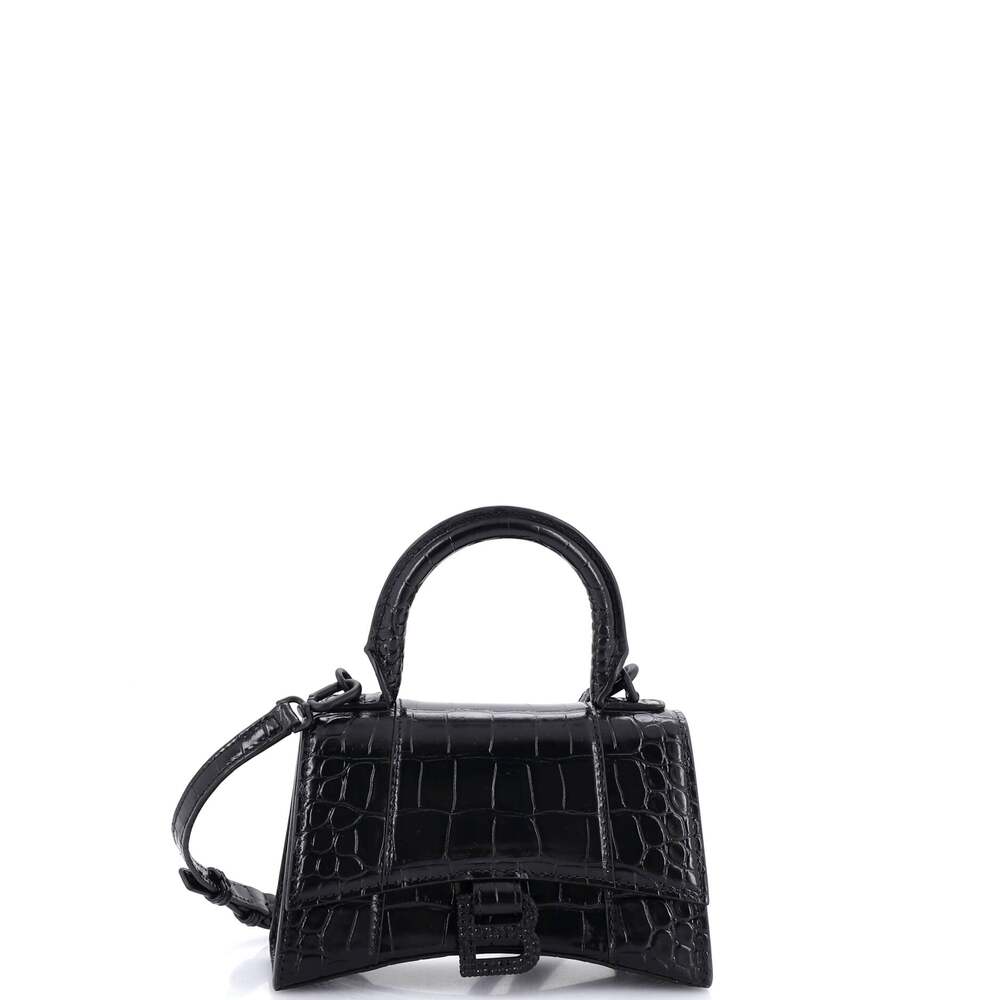 Balenciaga Hourglass Top Handle Bag #249694B12B